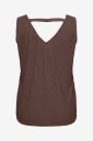 Only Carmakoma   Topp carReina SL V neck Structur   Grå