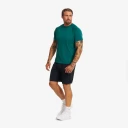 RevolutionRace Pulse Running T shirt Herre Deep Teal Størrelse:S   Herre > Overdeler > T skjorter