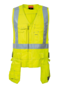 Tranemo Multinorm Håndverksvest Unisex, Str. (US/ CA): XS, Gul, Kl.1/2