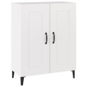 vidaXL Skjenk hvit 69,5x34x90 cm konstruert tre