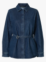 Selected Femme Relaxed Selma Noa Long Sleeve Denim Shirt Denim 38