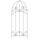 vidaXL Planteklatrestativ 3 stk svart 40x100 cm jern