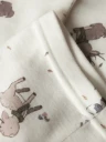 Name It Willitus ull leggings til baby - snow white aop folkstone