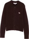 Maison Kitsuné Dame Strikkevarer Lilla XS,