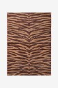 &Home   Teppe Lantana Zebra   Brun