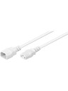 Pro Power cable C14 - C13 - White - 1m