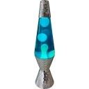 Veli Line lavalampe sølvmosaikk blue,silver,white 37x9.6x9.6 cm