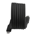 Dacota Platinum magnetisk USB-C til Lightning kabel 1,5 m, svart