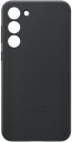 Samsung S23 Plus Leather Case - Black