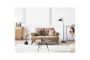 2 sitssoffa Beliani Skive Beige Brown   Brun