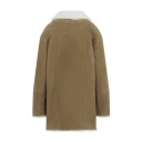 Yves Salomon Dame Frakker Beige S,