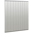 Insektskjerm for dør med 10-delers nettgardin svart 240x240 cm