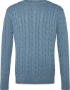 Lindbergh Cabel Knit   MID BLUE   XXL