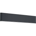 Trio Lighting Thames II utendørs vegglampe antrasitt 46 cm