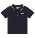 BOSS Short Sleeve Polo Navy 116