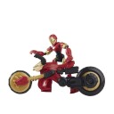 Marvel Avengers Bend And Flex Iron Man Med Motorsykkel