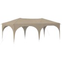 vidaXL Pop up Festtelt 575 x 288 x 245 cm Krem Oxford Stoff