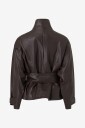 Mango Oversized Belted Jacket   Brown   XL