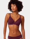 Triumph Amourette Charm T W02   Burgundy   E x 90