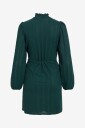 Vila   Kjole viLyri L/S Smock Dress   Blå