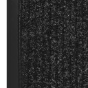 vidaXL Dørmatte stripet antrasitt 80x120 cm