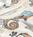 Minymo T Shirt Ss Aop Cream 110