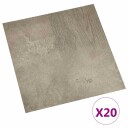  Selvheftende Gulvplanker 30,5 x 30,5 cm 20 pcs PVC