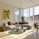 Flatvevd teppe   Noura beige Størrelse: 150 x 230 cm