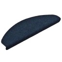 vidaXL Selvklebende trappematter 10stk marineblå 65x21x4cm nålestempel