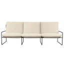 Ferm Living Desert 3 seters sofa Black/Off white