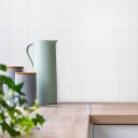 Berryalloc Kjøkkenplate Hvit Snø 10x10 Gf
