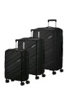 American Tourister Jetdriver 3.0 3 Pc Set A Black - Black - ONE SIZE