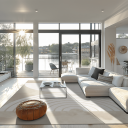 Wilton teppe   Pau beige/hvit Størrelse: 160 x 230 cm