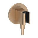 Hansgrohe FixFit S slangeuttak, børstet bronse