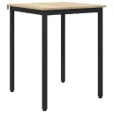 vidaXL Spisebord 60 x 60 x 75 cm Konstruert tre Sonoma eik Torget