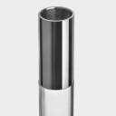 Orrefors Lumiere lysestake 26,5 cm, sølv/metall