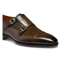Santoni Herre Sko Brun 45 EU,