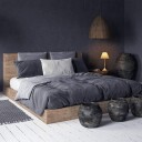 Bordlampe hvitt gull