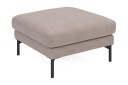 Menard Stoff Fotskammel 87 cm bred - Brun