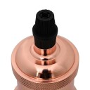  Lampeholdere 2 stk rosa gull E27