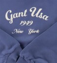 GANT Collegegenser   Oversized Logo   Vasket Blue   GANT   15 år 170   Collegegenser   Blå