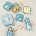Done by Deer Snackbokser Tiny Farm 3-pack Blå Done by Deer OneSize Matboks