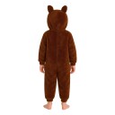 Fiestas Guirca Lulu Monster Brun Onesie Barn Kostyme Small 78777