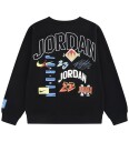 Jordan Collegegenser   Crew   Svart m. Trykk   Jordan   8 10 år 128 140   Collegegenser