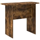 vidaXL Konsollbord Røkt eik 93 x 40 x 75 cm Konstruert tre