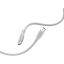 CellularLine ladekabel USB-C til USB-C 1,2m - Grå