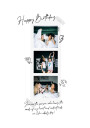 Happy Birthday Personalized Instax Collage Plakat Plakat / 50x70cm
