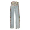Desigual Dame Jeans Blå S,