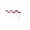 Wiha Sekskantnøkkelsett med T-Grep 6 Deler - Komfortgrep, 2,5-8mm