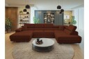 Gabina Sofa med Divan og Sjeselong 4 seter   Brun
